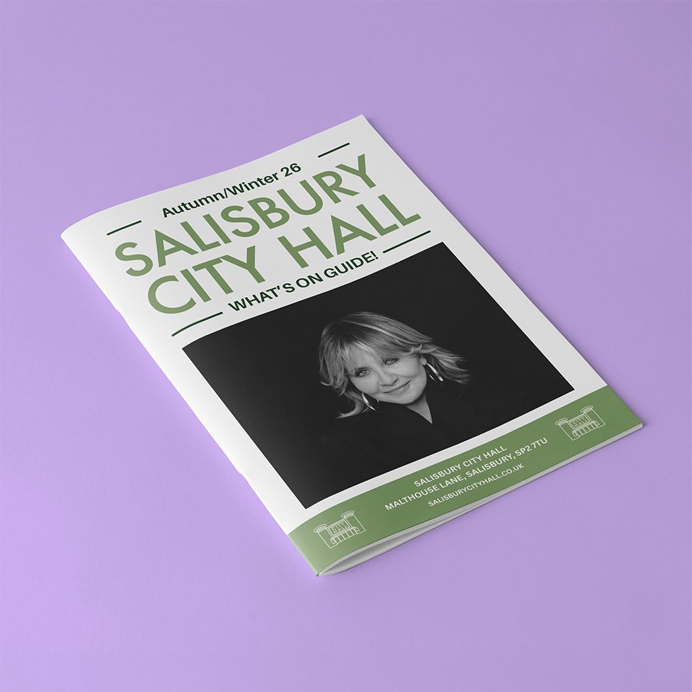 Discover our Autumn/Winter 26 season of events at Salisbury City Hall.