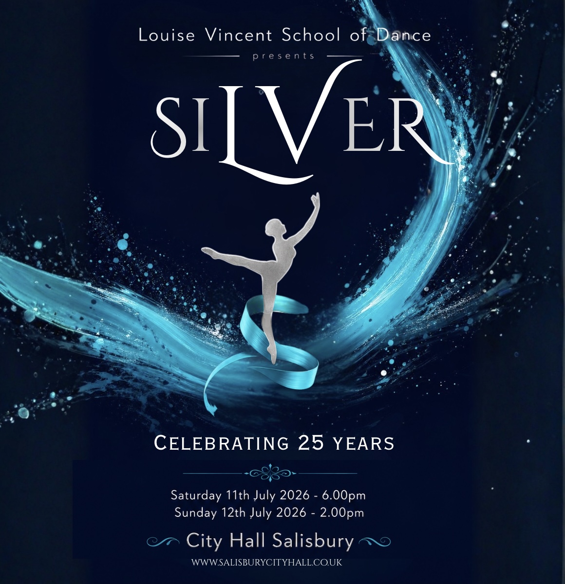 SILVER - Celebrating 25 Years of Louise Vincent School of Dance